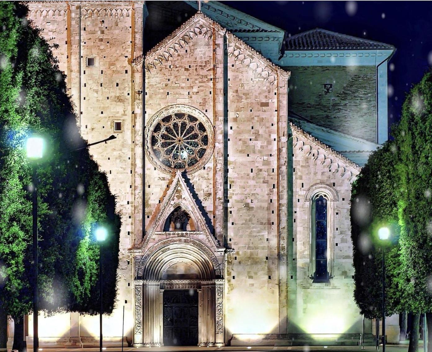 Palazzo Romani Adami Fermo Exteriér fotografie